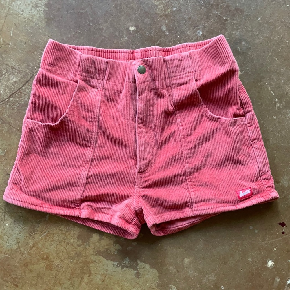 Hammies high waisted shorts - RED - 32